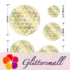5_9b561df6-d468-4ccf-8fed-05458a6d1e98.webp 5 Size In 1 Set Sri Yantra Lotus Coppering Metal Sticker Golden Charm ZJ308
