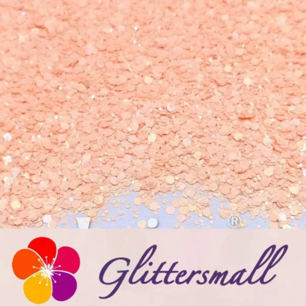 Macaron Color General Mixed Soft Apricot Glitter FC-E8043