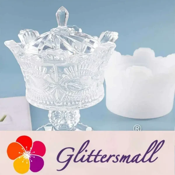 61jnMEhGkCL._AC_SL1000.webp Crown Box Pack of 3 Silicone Resin Mold M-LYY-HGH001