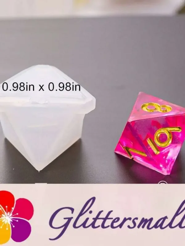 Polyhedral Game Dice Resin Silicone Mold M-LYY-SZ006