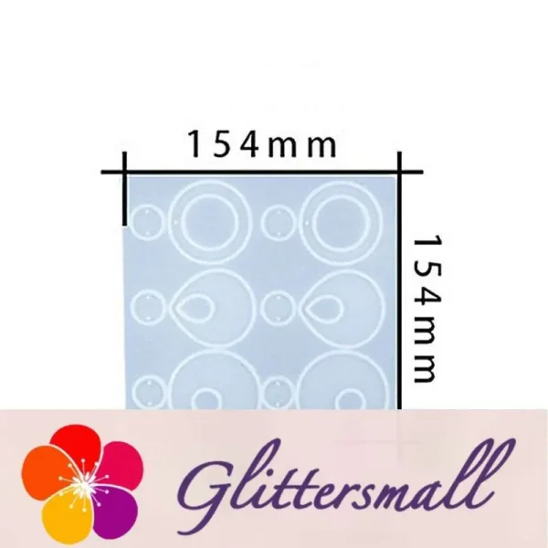 Jewelry Pendant Silicone DIY Earring Mold For Resin M-DYYY-EZZ006
