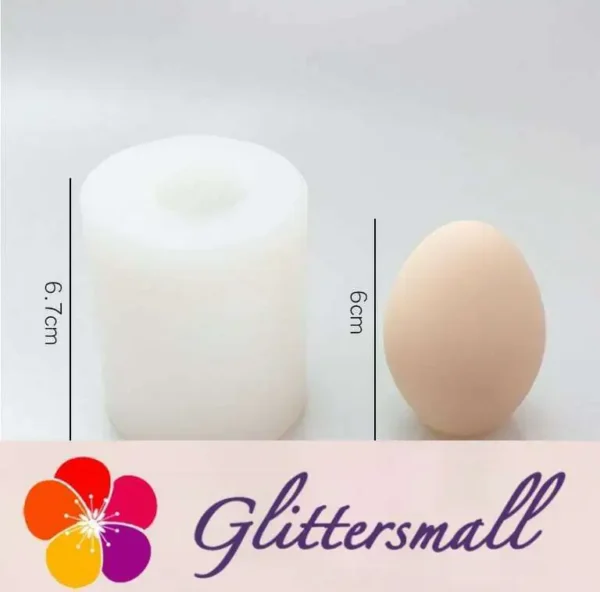 Easter Egg Resin Mold 67x57MM