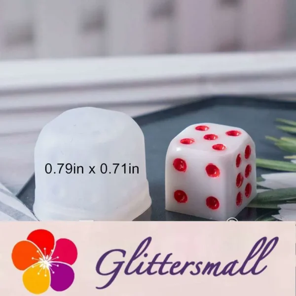 Polyhedral Game Dice Resin Silicone Mold M-LYY-SZ009