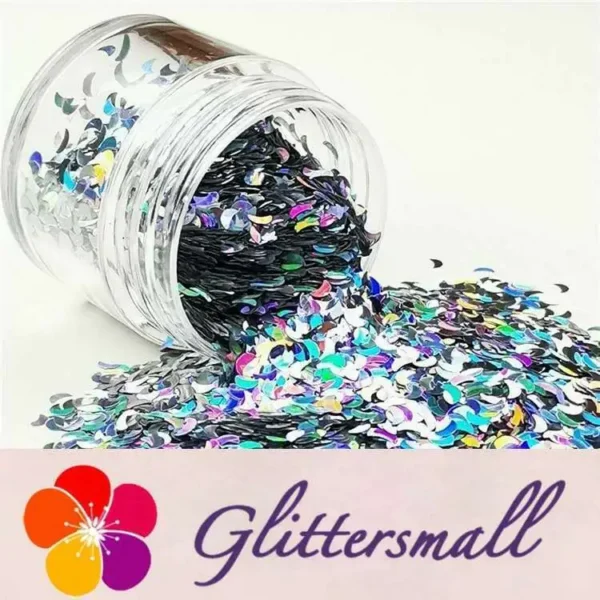 IMG_20190408_194632_48d995a6-363a-4ff7-9c53-7c8faabad7b5.webp 3mm Moon Shapes Laser Silver Glitter LB0100