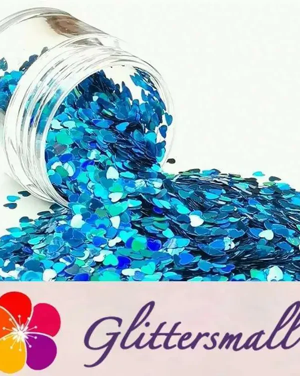 IMG_20190408_220147_e8db915b-18da-4dfa-bb2f-67ac4e8b1eb1.webp 3mm Heart Shapes Laser Sky Blue Glitter LB0700