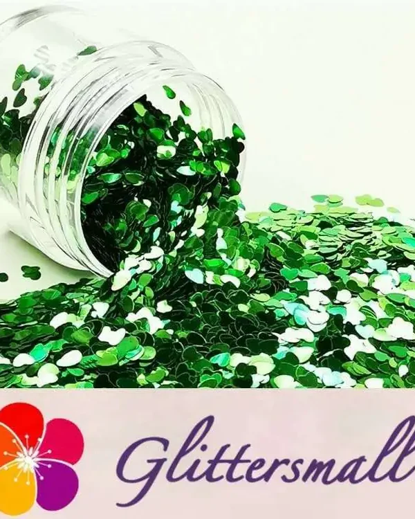 IMG_20190408_221810_6537c773-62b8-4a46-9f00-5b2079e6e9d6.webp 3mm Heart Shapes Green Glitter B0609