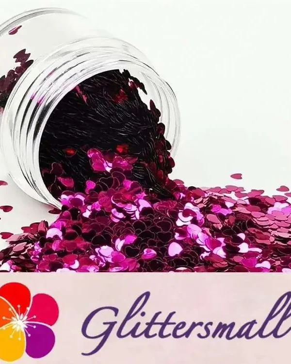 IMG_20190408_223249_06637ff1-c5be-43e8-a2a3-b210053c141b.webp 3mm Heart Shapes Rose Red Glitter B0912