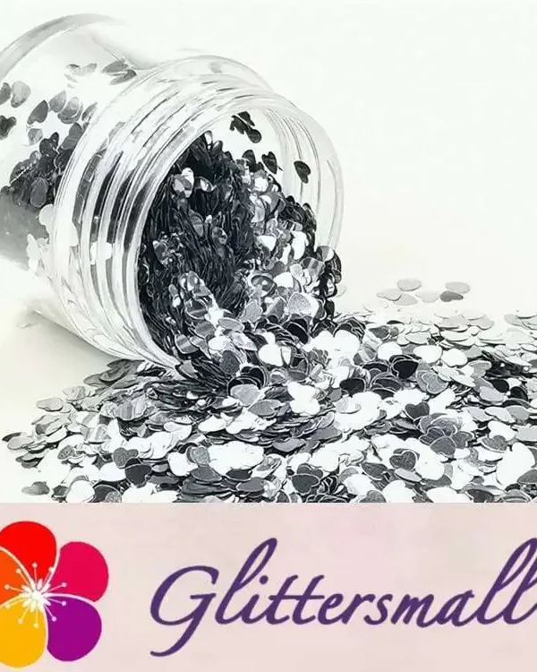 IMG_20190408_223645_b49ba347-4910-4fdf-b2ac-91372b36260c.webp 3mm Heart Shapes Silver Glitter B0100