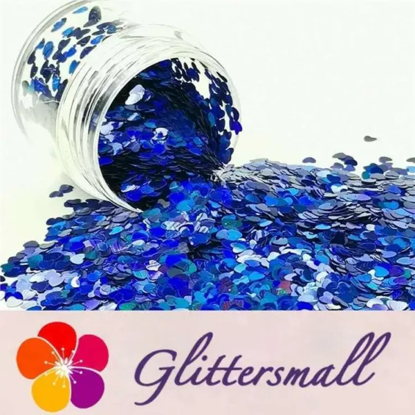 IMG_20190408_224429_aaaf1d6b-1a7f-4432-9703-39a10e57166d.webp 3mm Heart Shapes Laser Sea Blue Glitter LB0705