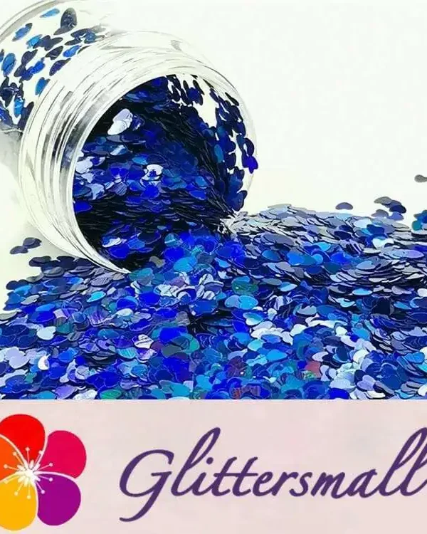 IMG_20190408_224429_aaaf1d6b-1a7f-4432-9703-39a10e57166d.webp 3mm Heart Shapes Laser Sea Blue Glitter LB0705