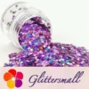 3mm Star Shapes Laser Pink Glitter LB0901
