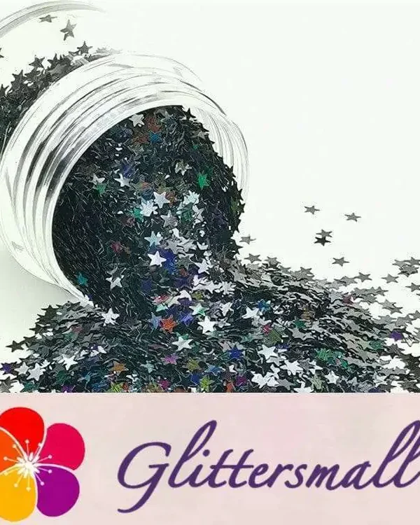 IMG_20190409_141747.webp 3mm Star Shapes Laser Black Glitter LB01000