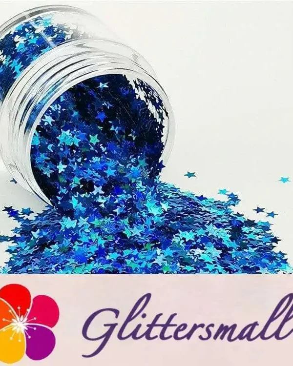 IMG_20190409_143556.webp 3mm Star Shapes Laser Sky Blue Glitter LB0700
