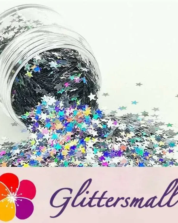 IMG_20190409_144413.webp 3mm Star Shapes Laser Silver Glitter LB0100