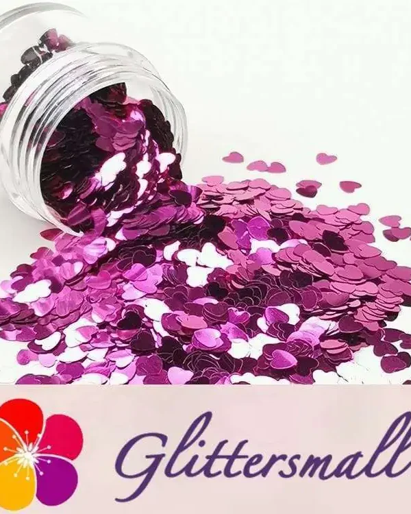 IMG_20190409_214716_1961927b-fe80-46d7-8715-554eb1f1e516.webp 4mm Heart Shapes Rose Red Glitter B0912