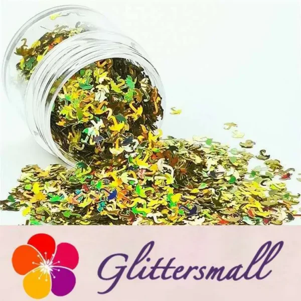 IMG_20190410_181022_34b4fb42-8f52-4e11-9d13-e302f9fc22d3.webp 3mm Umbrella Shapes Laser Gold Glitter LB0210