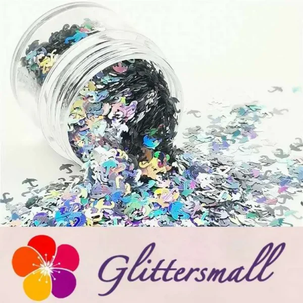 IMG_20190410_182401_463acddf-f52e-4dbf-9077-12f25f9fdf52.webp 3mm Umbrella Shapes Laser Silver Glitter LB0100