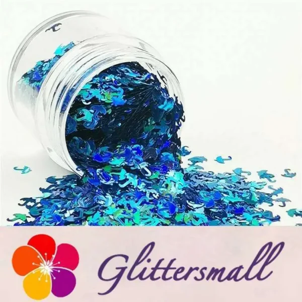 IMG_20190410_183003_72908799-9e58-4a88-b9a0-d0fe7714d913.webp 3mm Umbrella Shapes Laser Sky Blue Glitter LB0700