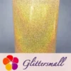 0.2mm Hexagon Shapes Laser Red Gold Glitter LB0200