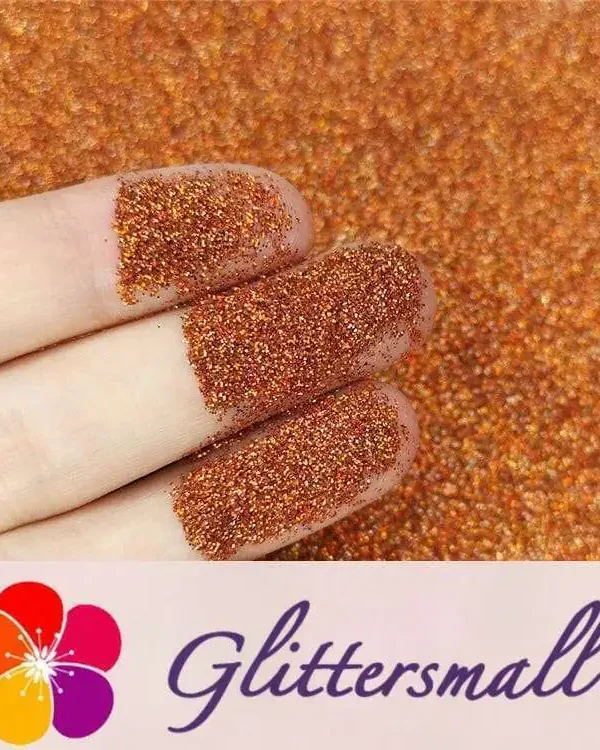 0.2mm Holographic Red Bronze Extra Fine Glitter (Ultra-thin) LB0401