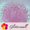 3/4/5mm Four Pointed Star Shapes Dream Pink Glitter C003