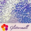 3mm Butterfly Shapes Royal Blue Glitter FE-F321A