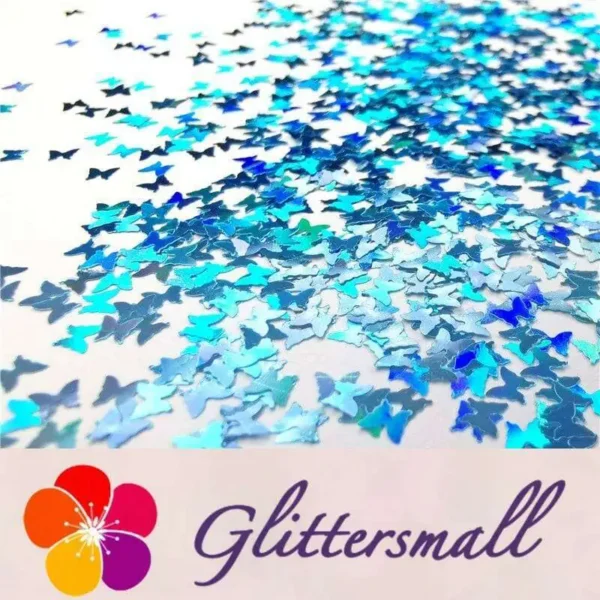 IMG_20191015_203039.webp 3mm Butterfly Shapes Laser Sky Blue Glitter LB0700