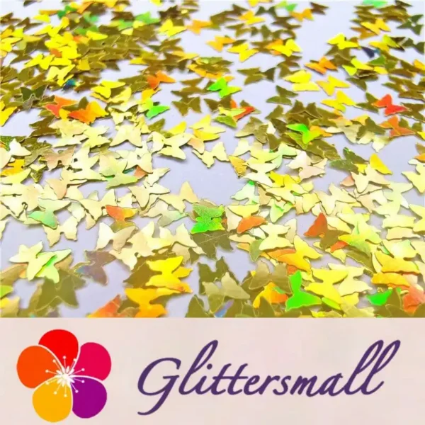 IMG_20191015_203705.webp 3mm Butterfly Shapes Laser Gold Glitte LB0210