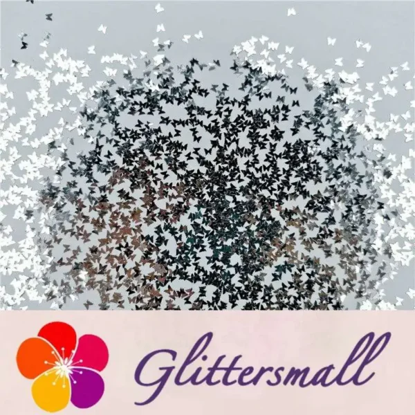 IMG_20191015_205552.webp 3mm Butterfly Shapes Silver Glitter B0100