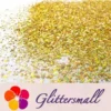 Holographic Red Gold Opa Cellophane Holo Shards Confetti Glitter Sprinkle Toppings LB0200 2x2