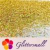 Holographic Red Gold Opa Cellophane Holo Shards Confetti Glitter Sprinkle Toppings LB0200 2x2