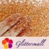 Holographic Red Bronze Opa Cellophane Holo Shards Confetti Glitter Sprinkle Toppings LB0401 2x2