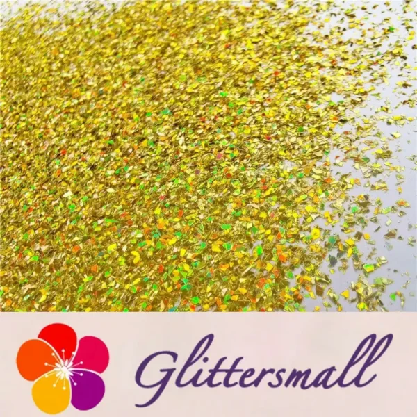 IMG_20191016_213723.webp Holographic Gold Opa Cellophane Holo Shards Confetti Glitter Sprinkle Toppings LB0210 2x2