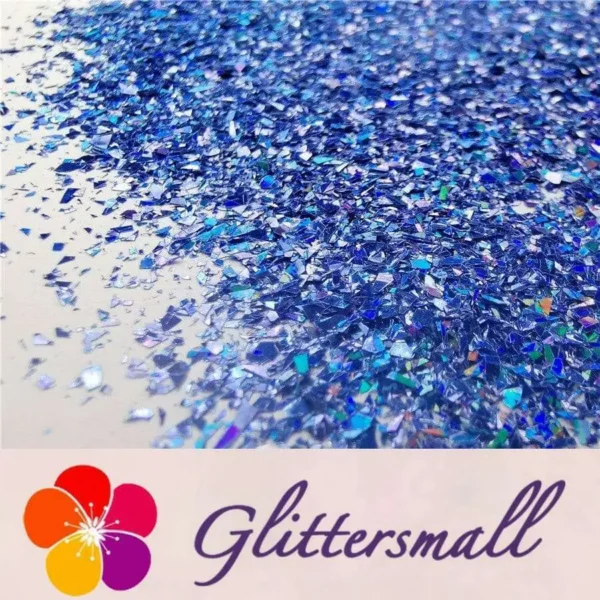 IMG_20191016_214056.webp Holographic Sea Blue Opa Cellophane Holo Shards Confetti Glitter Sprinkle Toppings LB0709 2x2