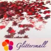 IMG_20191020_130457_a0071734-5952-4529-b64b-fd9067231503.webp 6mm Holographic Red Maple Leaf Leaves Shaped Glitter LB0300