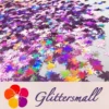 IMG_20191020_131642_b54e7351-99b4-41c7-a8be-6635dc9cb2b9.webp 6mm Holographic Pink Maple Leaf Leaves Shaped Glitter LB0901