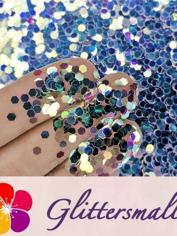IMG_20191022_205112.webp 2.5mm Hexagon Shaped Dream Blue Iridescent Glitter FE-NIB