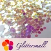 2.5mm Hexagon Shaped Dream Pink Iridescent Glitter FE-F322R