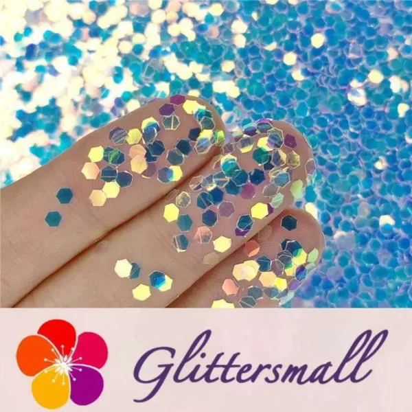IMG_20191022_210615.webp 2.5mm Hexagon Shaped Dream Blue Iridescent Glitter FE-F321R