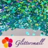 IMG_20191102_151935_1c151db5-4378-48a7-9103-76aedd24edc4.webp 4mm Holographic Teal Green Hollow Out Heart Shaped Glitter LB0702