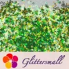 IMG_20191102_153300_0baa161b-a0c7-4cad-98ba-36f685b00ce9.webp 4mm Holographic Green Hollow Out Heart Shaped Glitter LB0601