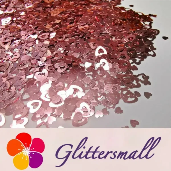 IMG_20191102_161325_9f3c5810-72ce-46c1-8eae-a5a7d7c12fa0.webp 4mm Light Pink Hollow Out Heart Shaped Glitter B0920