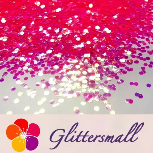 1mm Hexagon Shaped Iridescent Glitter FC339
