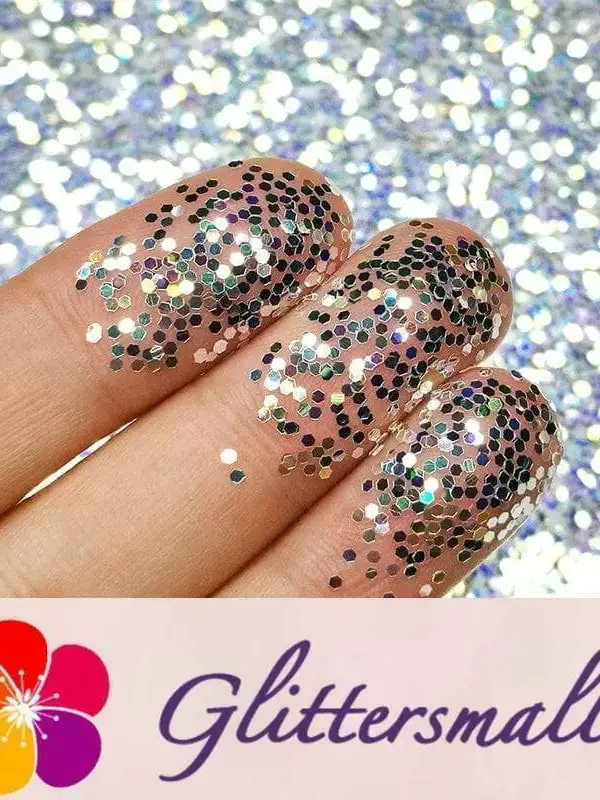 1mm Hexagon Shaped Iridescent Glitter FE-F321A