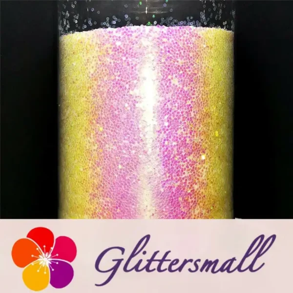 1mm Hexagon Shaped Iridescent Glitter FC322