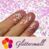 1mm Hexagon Shaped Iridescent Glitter FC322