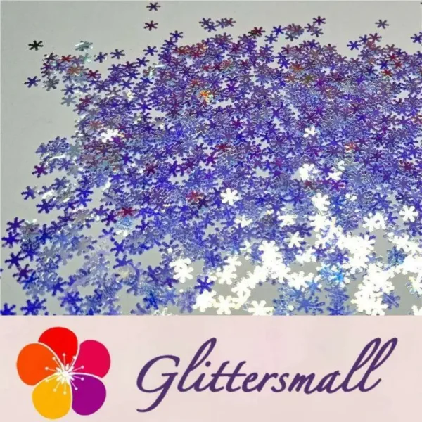 IMG_20191113_141434_a5073755-73d8-4400-ae16-6d689014ba76.webp 6mm Snowflake Shaped Royal Blue Iridescent Glitter FE-F321A