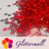 IMG_20191113_212619_42987d23-654b-4005-9cbb-d429fbf94b6b.webp 6mm Holographic Red Snowflake Shaped Glitter LB300