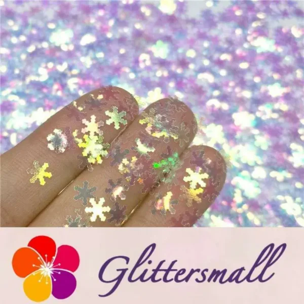 IMG_20191113_213135_4b6507f9-8a6e-466f-88f2-46203be43e1c.webp 6mm Snowflake Shaped Dream Blue Iridescent Glitter C004