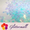 IMG_20191113_213723_6f65d3a9-e3b6-44b2-8581-60ac972ab398.webp 6mm Snowflake Shaped Ice Blue Iridescent Glitter C021R